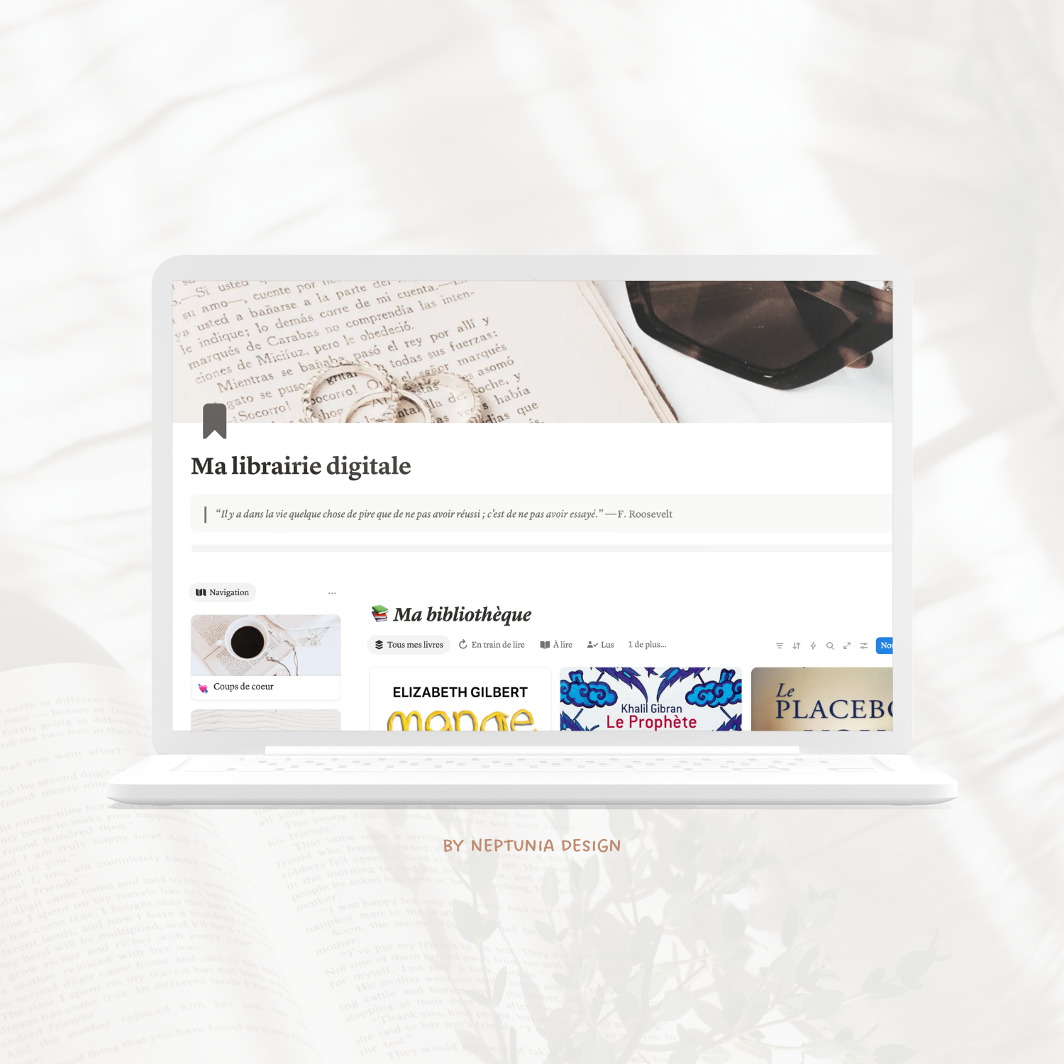 Ma librairie digitale